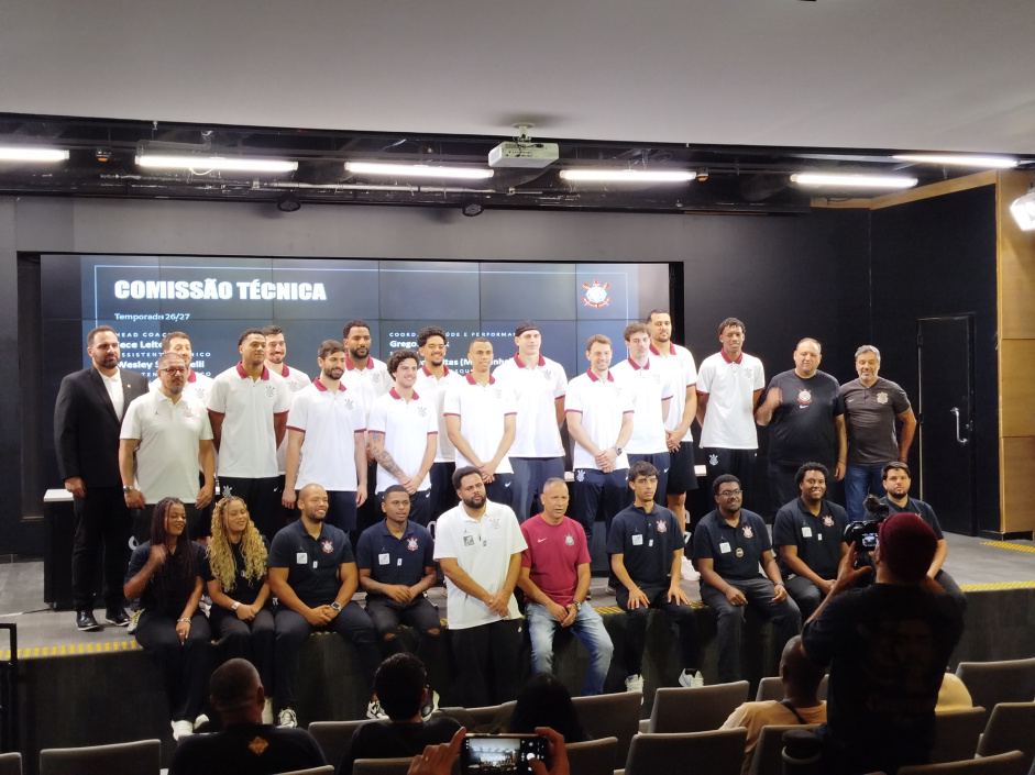 Corinthians Basquete apresenta elenco para o NBB 2026/27