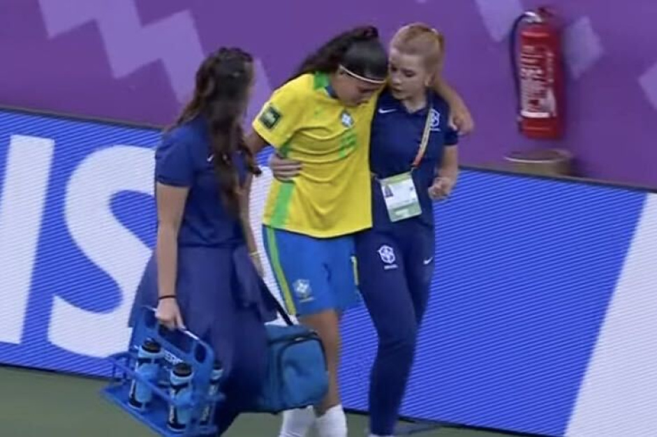 Dulce Maria do Corinthians sai lesionada em classificação do Brasil no Sub-20