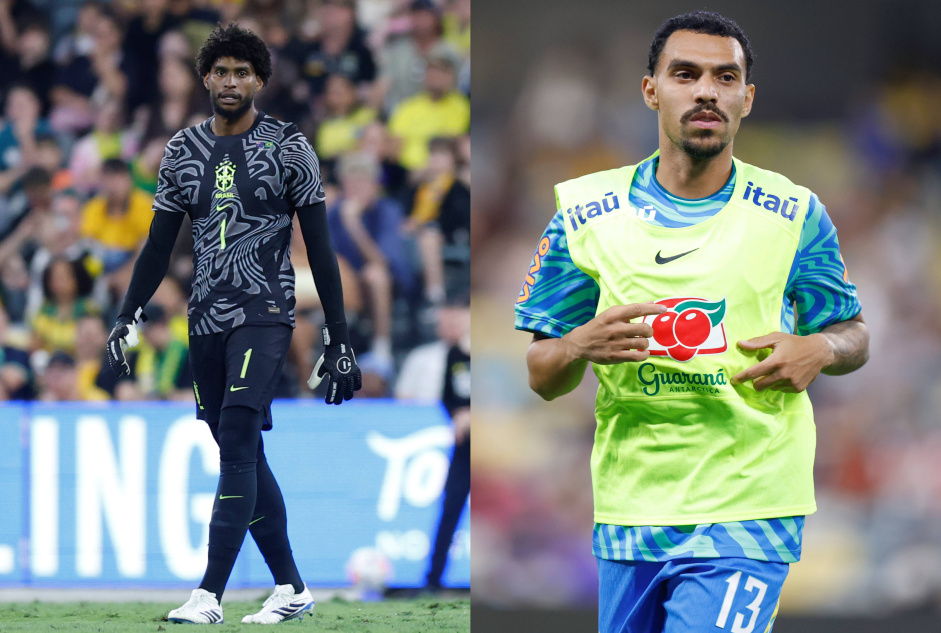 Hugo Souza e Matheuzinho são titulares em empate do Brasil