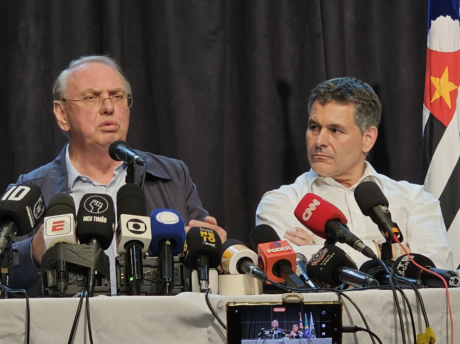 Marcelo Paz no Corinthians comenta eleições e relação com Armando Mendonça