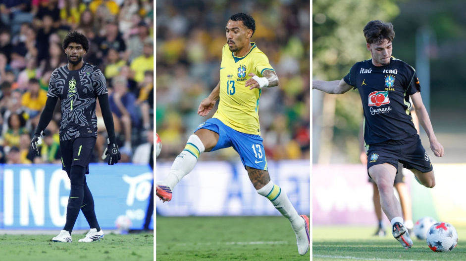 Trio do Corinthians representa a Seleção Brasileira contra a índia