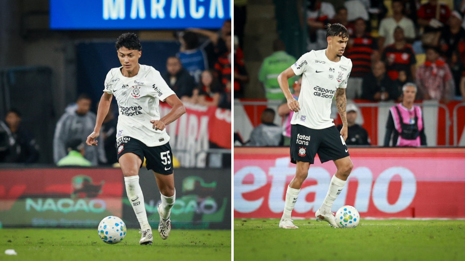 Zaga do Corinthians volta a ter dupla da base titular após mais de dois anos