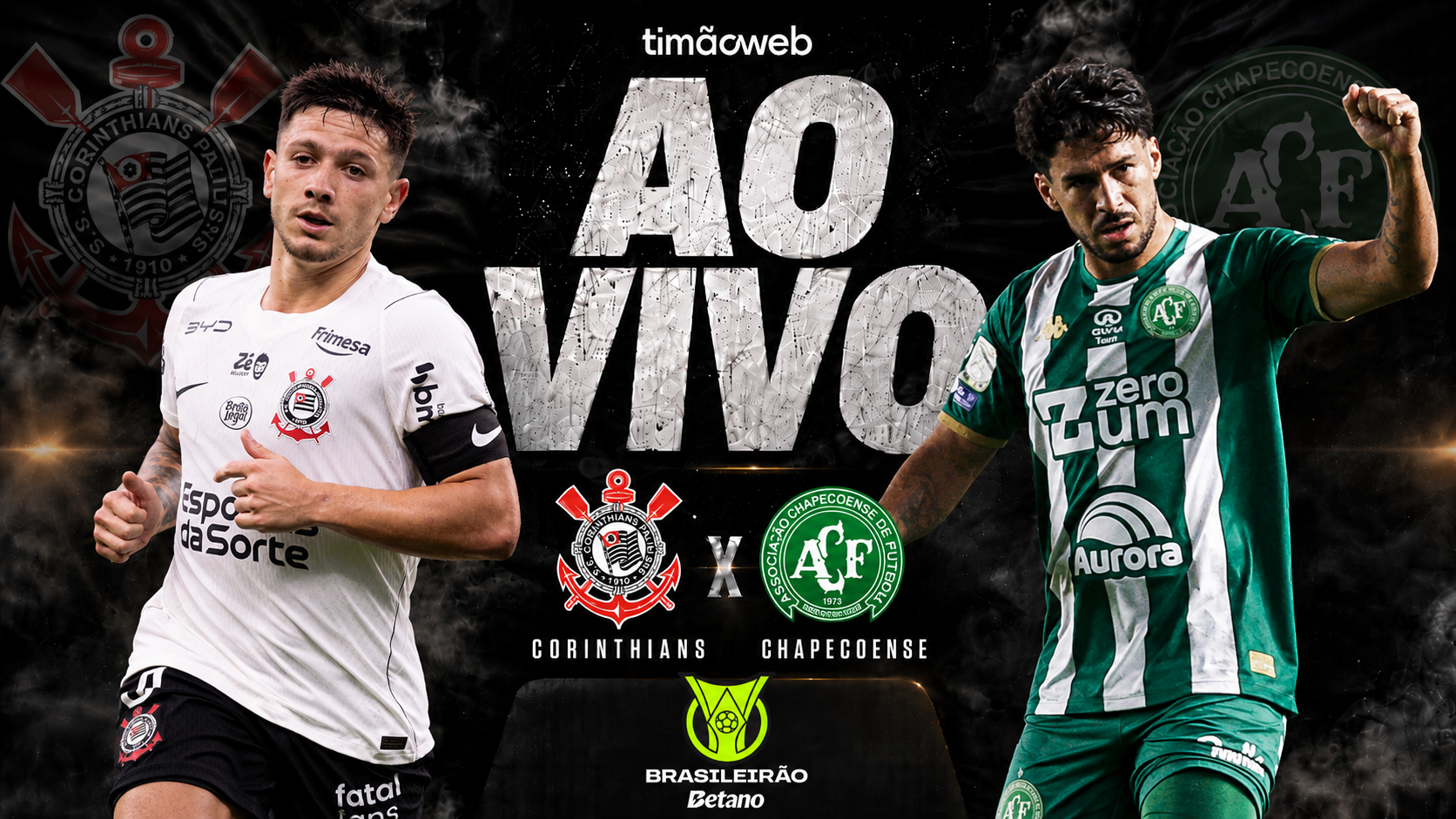 Corinthians divulga escalação para enfrentar a Chapecoense